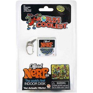 World's Coolest Official Nerf Disc Keychain